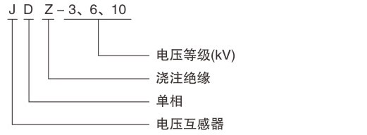 電壓互感器型號圖