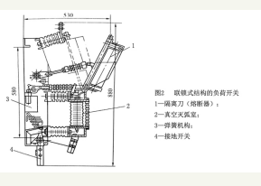 聯(lián)鎖結(jié)構(gòu)高壓真空負荷開關(guān)